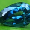 Bluish-green Sapphire best grade pear drop shape gem from Danu Group - danugroup.lk