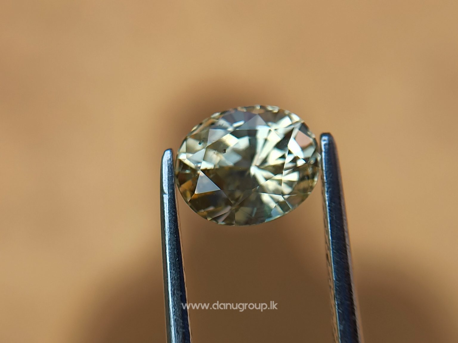 Ceylon Natural Yellow Sapphire Oval shape Unheated Pukraj from Danu Group - - danugroup.lk