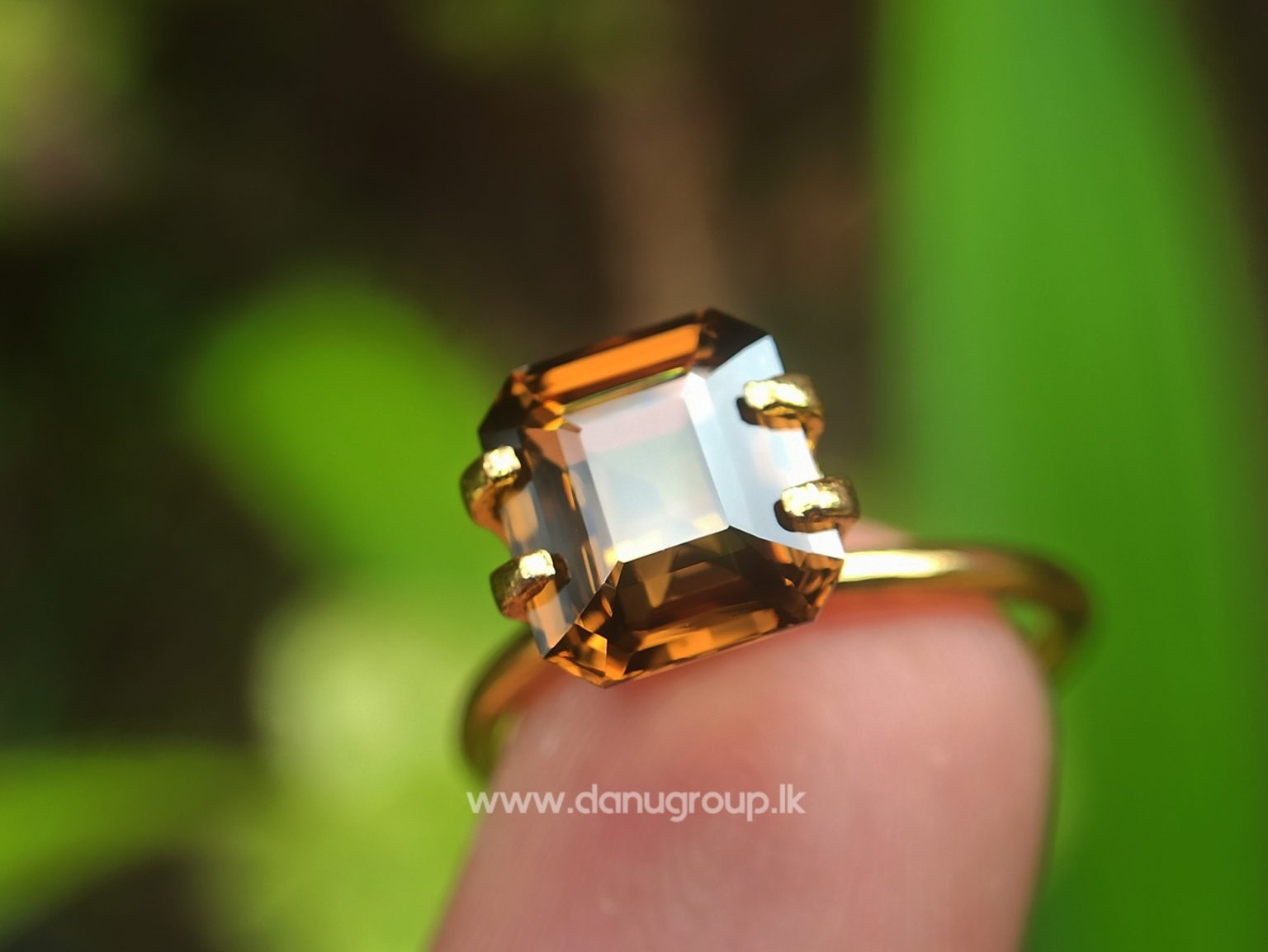 Jackwood brown zircon Natural brown zircon Danu group Gemstones - danugroup.lk