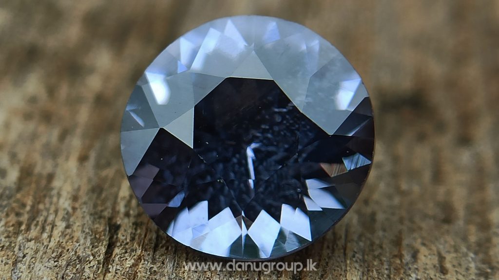 Natural Gray Spinel Round Flower Cut Danu Group Gemstones - danugroup.lk