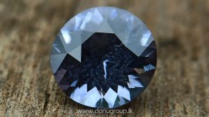 Natural Gray Spinel Round Flower Cut Danu Group Gemstones - danugroup.lk