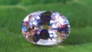 Ceylon Natural Light Peachy Pink Sapphire Danu Group collection