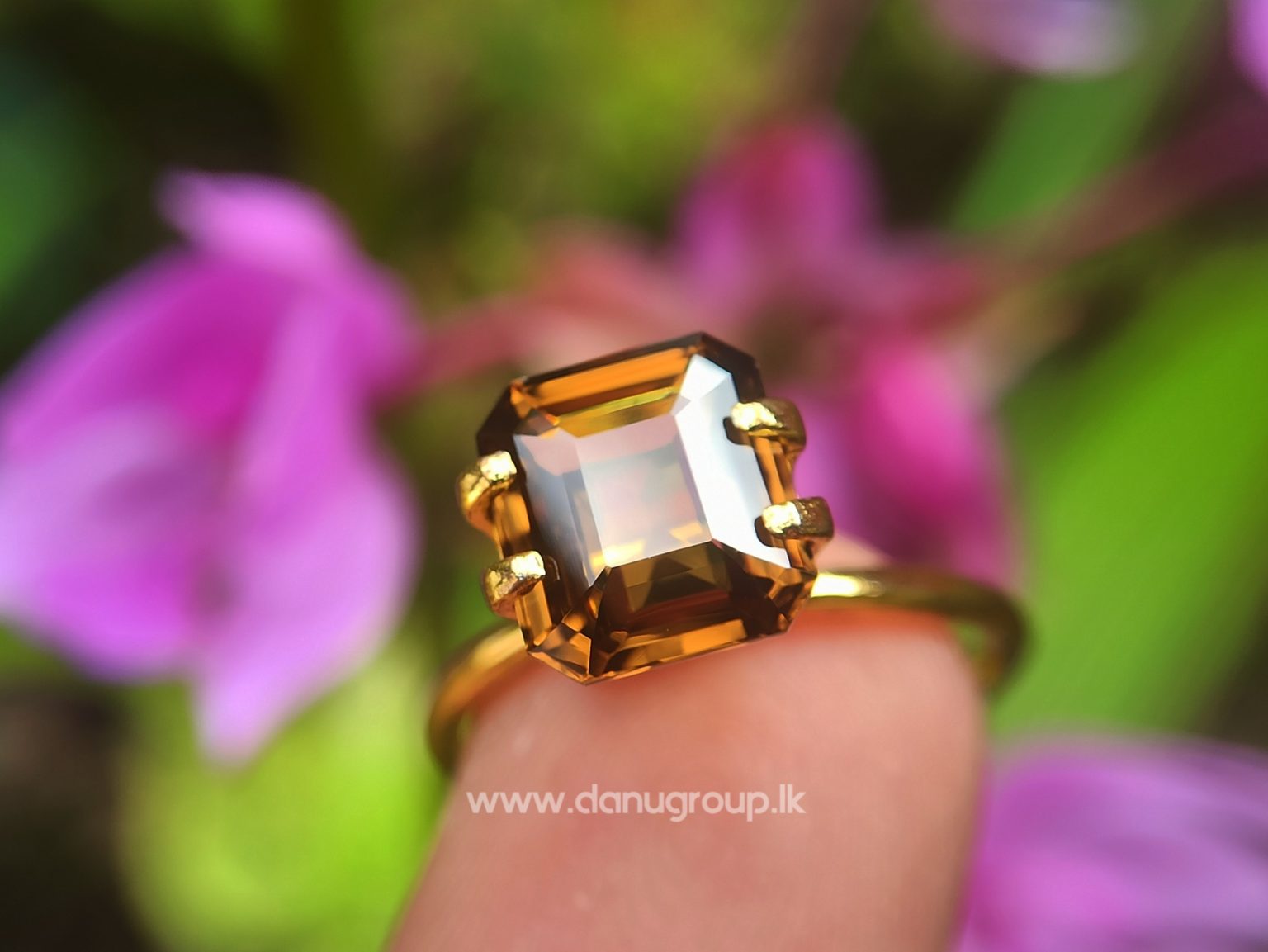 Jackwood brown zircon Natural brown zircon Danu group Gemstones - danugroup.lk