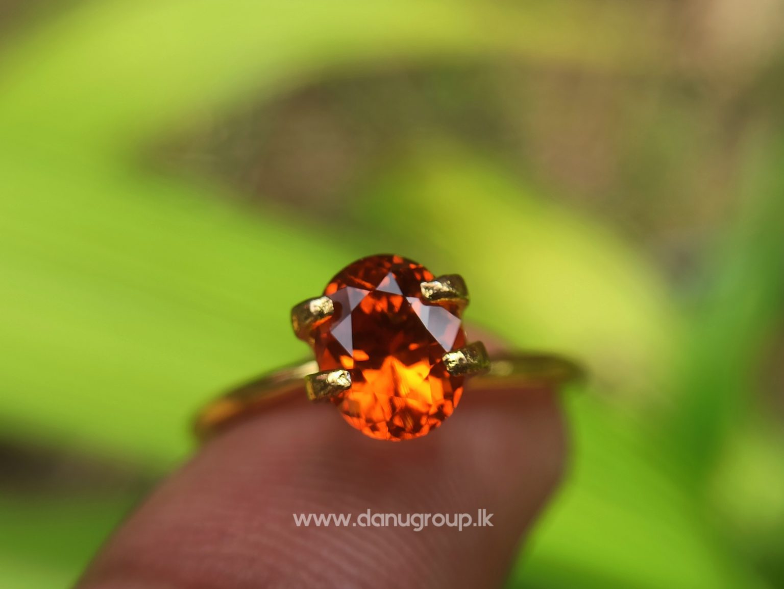 Natural Vivid Orange Spessartite Garnet Danu Group Gemstones - danugroup.lk