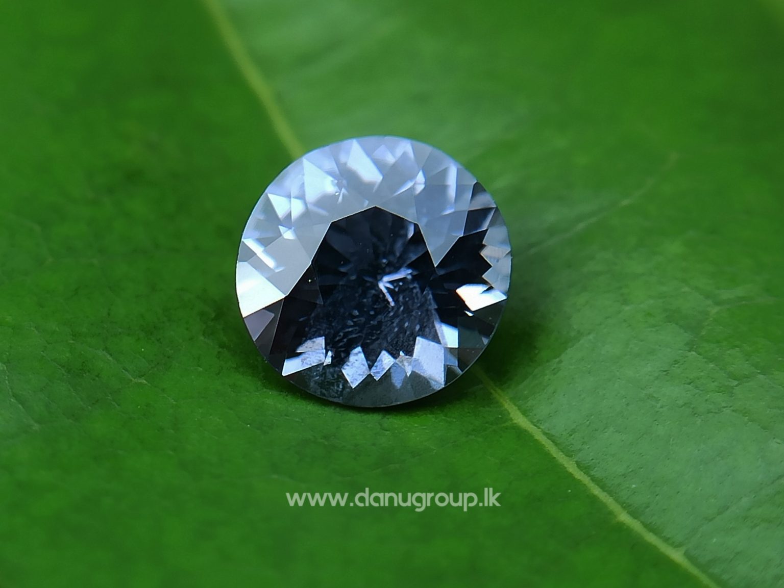Natural Gray Spinel Round Flower Cut Danu Group Gemstones - danugroup.lk
