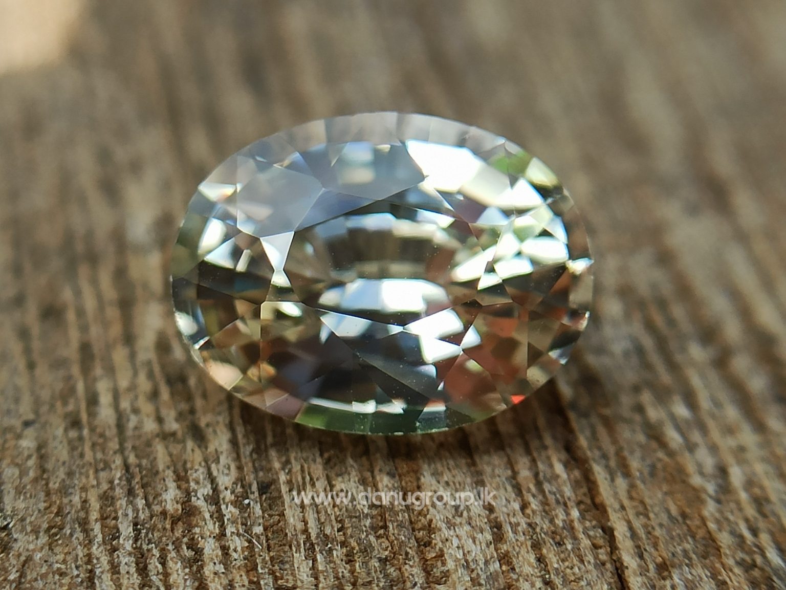 Ceylon Natural Light Yellow Sapphire Oval Shape best quality gem from Danu Group - danugroup.lk