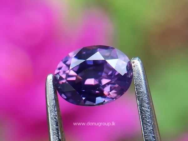 Best Quality Ceylon Natural Purple Sapphire Oval shape engagement ring stone from Danu Group - danugroup.lk