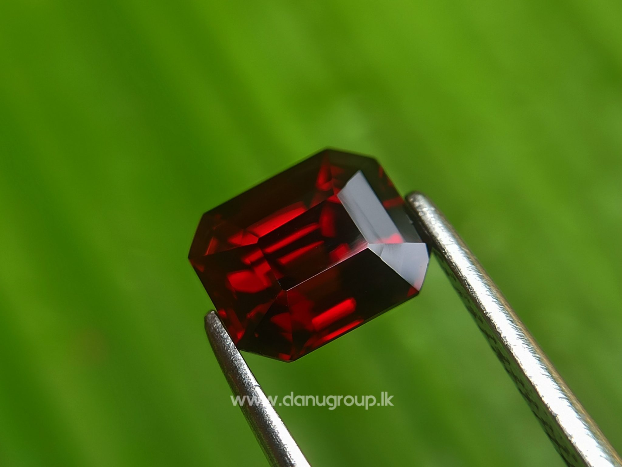 Ceylon Natural Red Zircon Danu Group