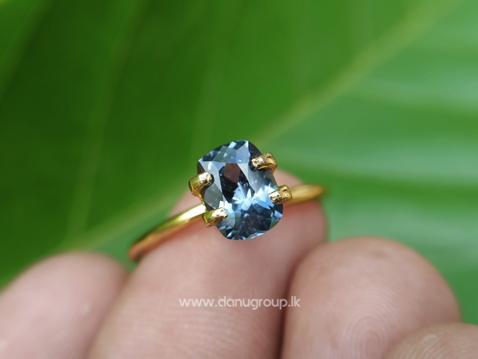 Natural Gray Spinel danu group Gemstones Cushion Shape - danugroup.lk