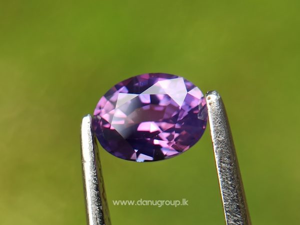 Best Quality Ceylon Natural Purple Sapphire Oval shape engagement ring stone from Danu Group - danugroup.lk