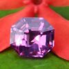 Intense Pink-Fuschia Colored SapphireCeylon Natural Pinkish Purple Sapphire Danu Group fine quality purple sapphire Octagon