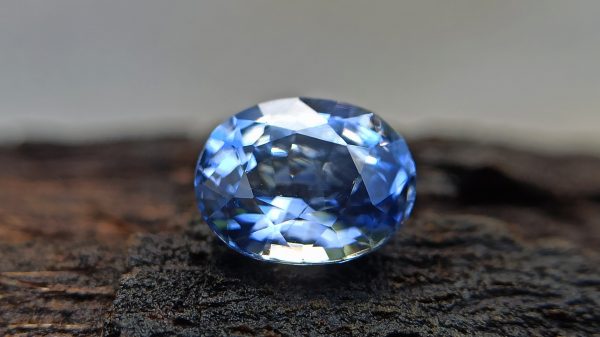 White And Blue - Natural Bi Colour Sapphire from Danu Group Gemstones Collection