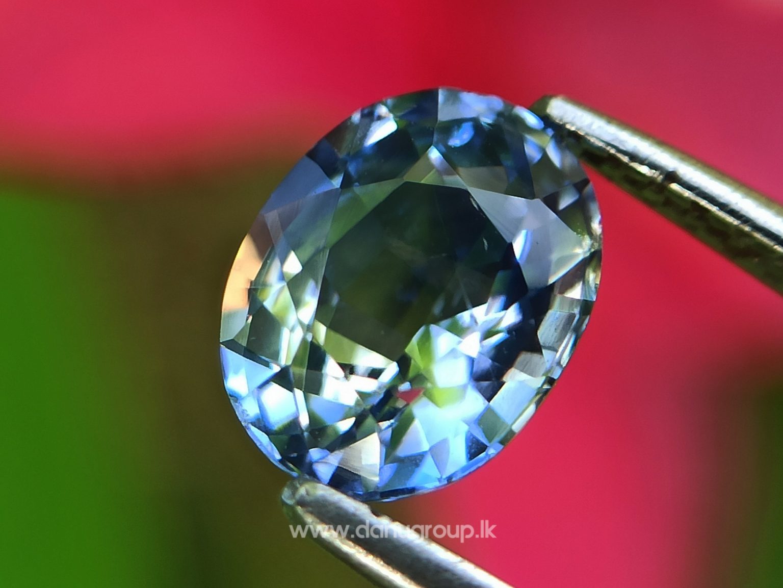 White And Blue - Natural Bi Colour Sapphire from Danu Group Gemstones Collection