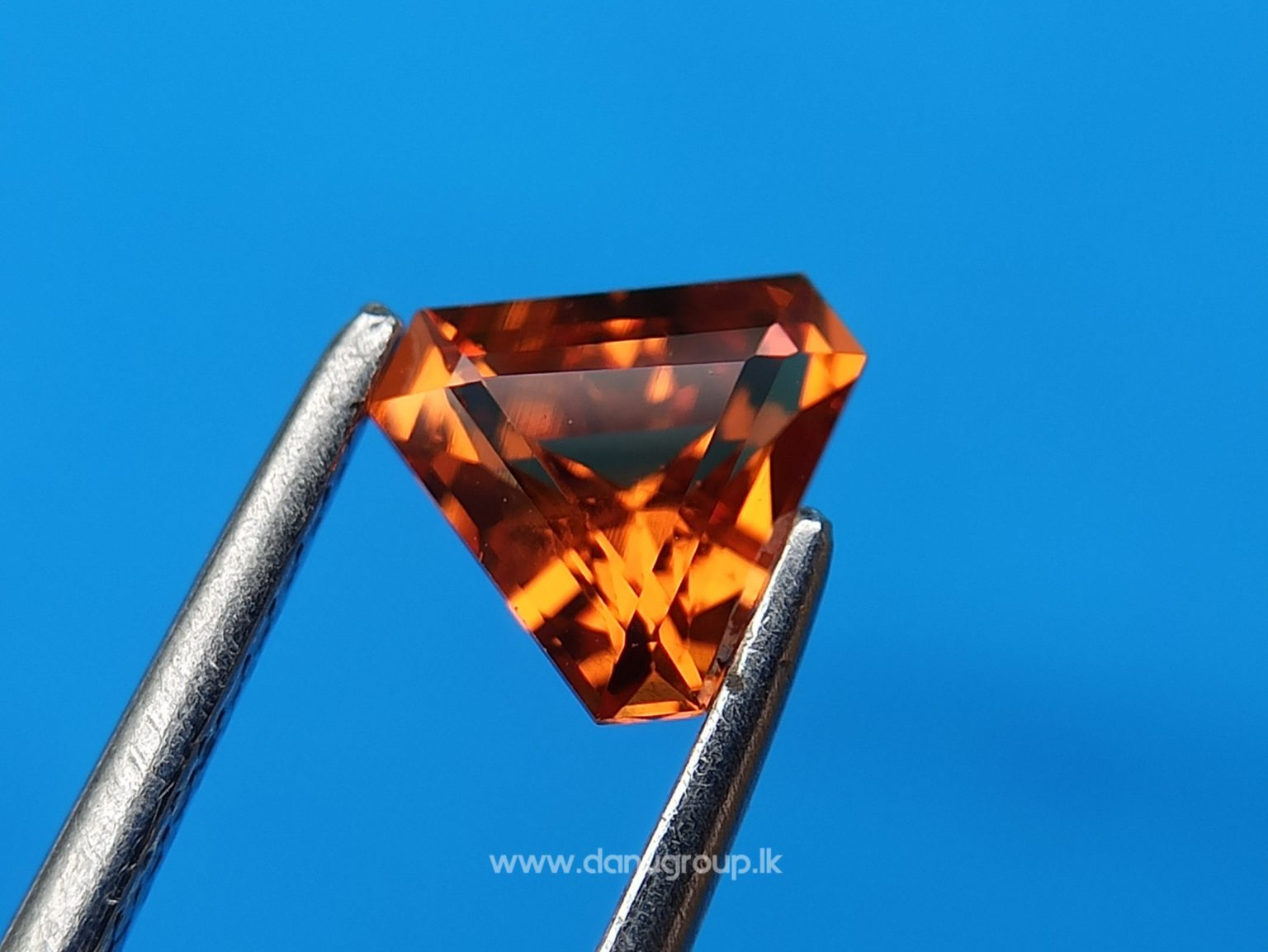Natural Spessartite Garnet Pair - Fancy shape pair for nice earring design from Danu Group - danugroup.lk