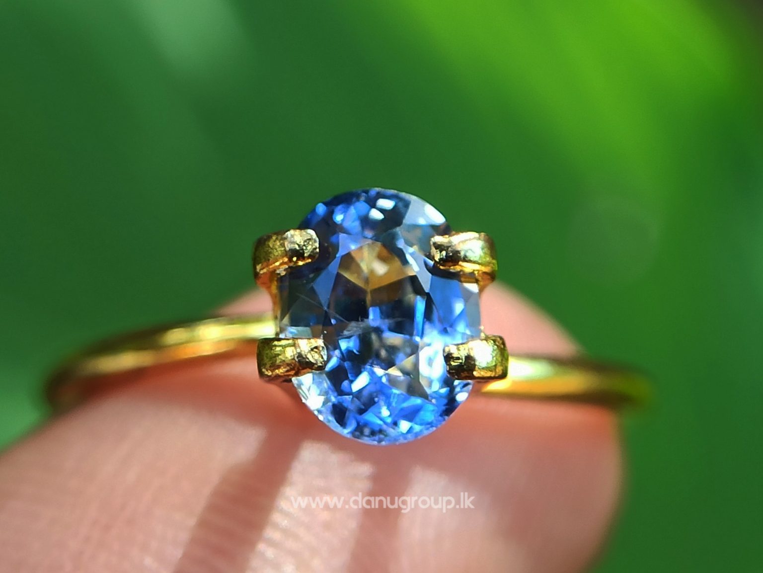 White And Blue - Natural Bi Colour Sapphire from Danu Group Gemstones Collection