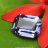 Ceylon Natural Violet Sapphire Loup Clean Octagon shape Stone from Danu Group