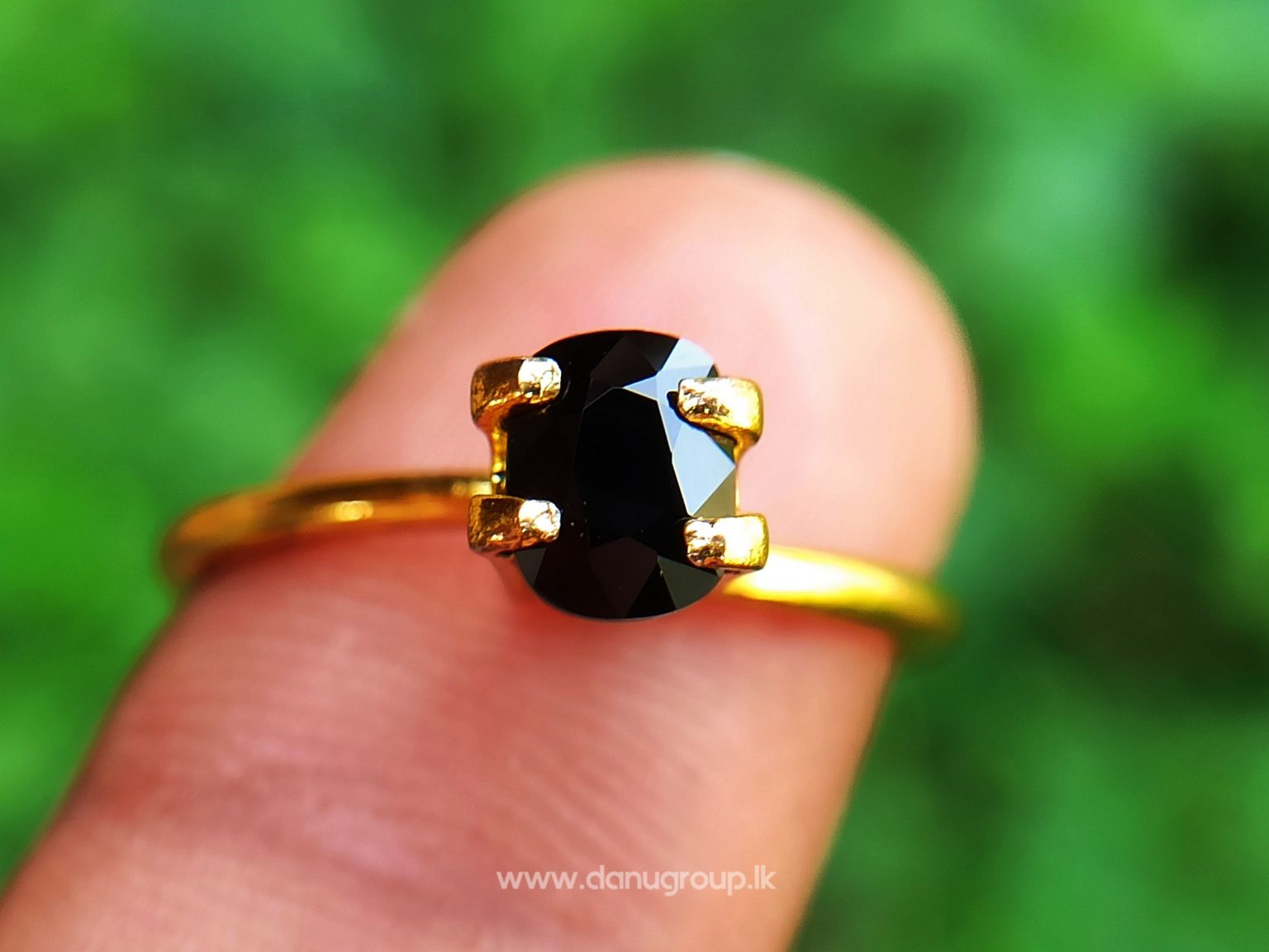 Natural Kaka neelam from Danu Group Dark blue sapphire stone for saturn_compress87