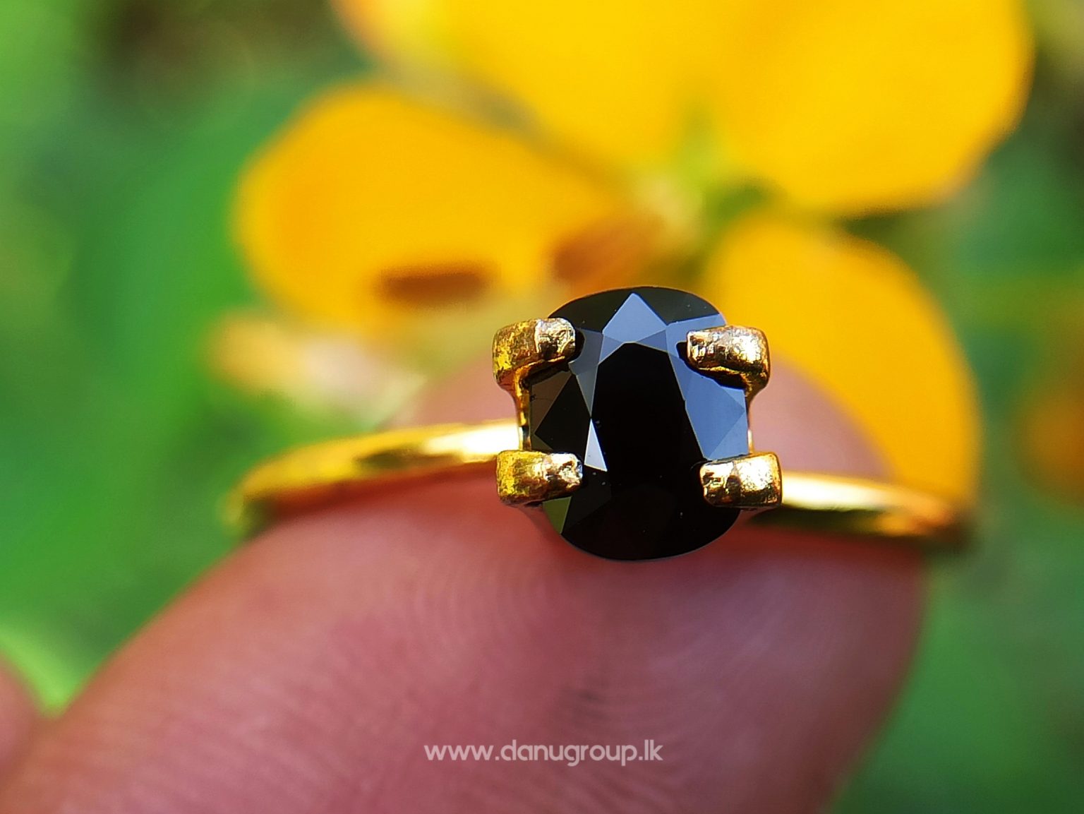 Natural Kaka neelam from Danu Group Dark blue sapphire stone for saturn_compress87
