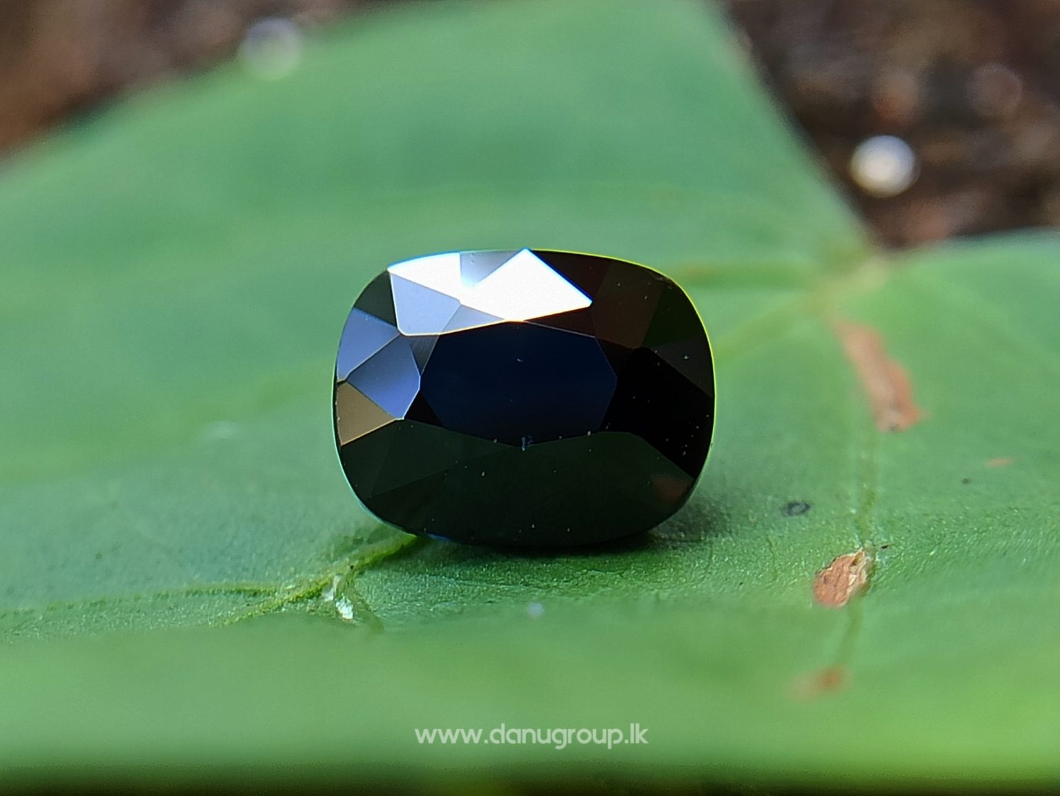 Natural Kaka neelam from Danu Group Dark blue sapphire stone for saturn