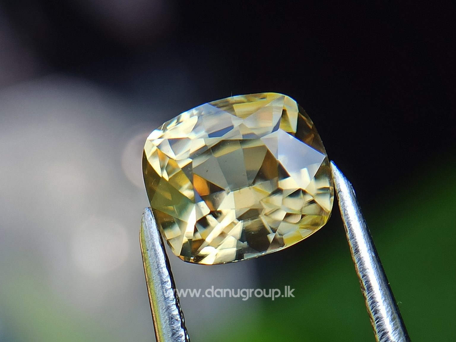 Natural Yellow Zircon - Fine Quality Yellow Zircon “melychrysos” from Danu Group Gemstones Collection