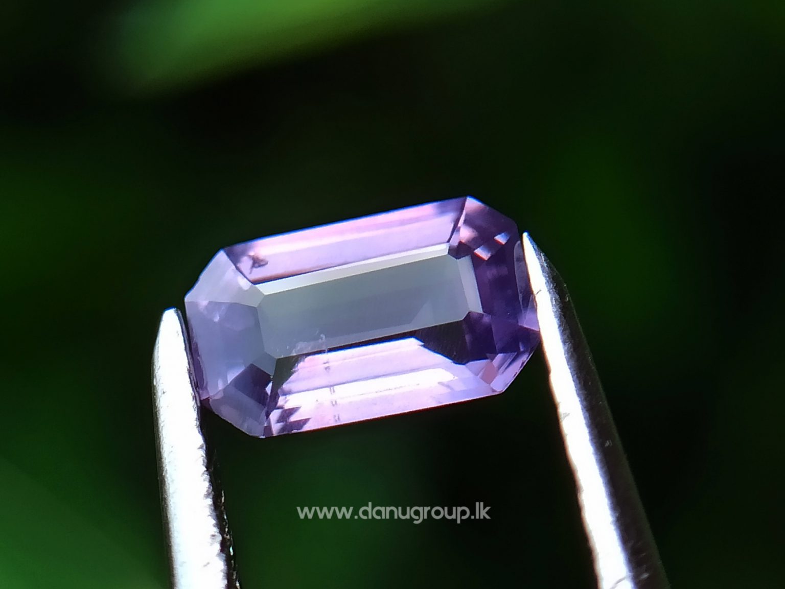 Ceylon Natural Pinkish-Purple Sapphire from Danu Group - One of the best calm colour from mother nature- danugroup.lk