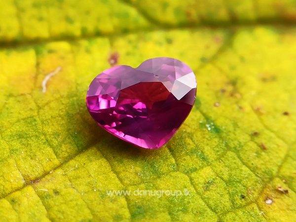 High Quality Ceylon Natural Hot Pink Sapphire - Danu Group Gemstones Collection danugroup.lk