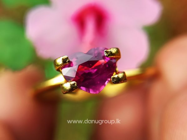 High Quality Ceylon Natural Hot Pink Sapphire - Danu Group Gemstones Collection danugroup.lk