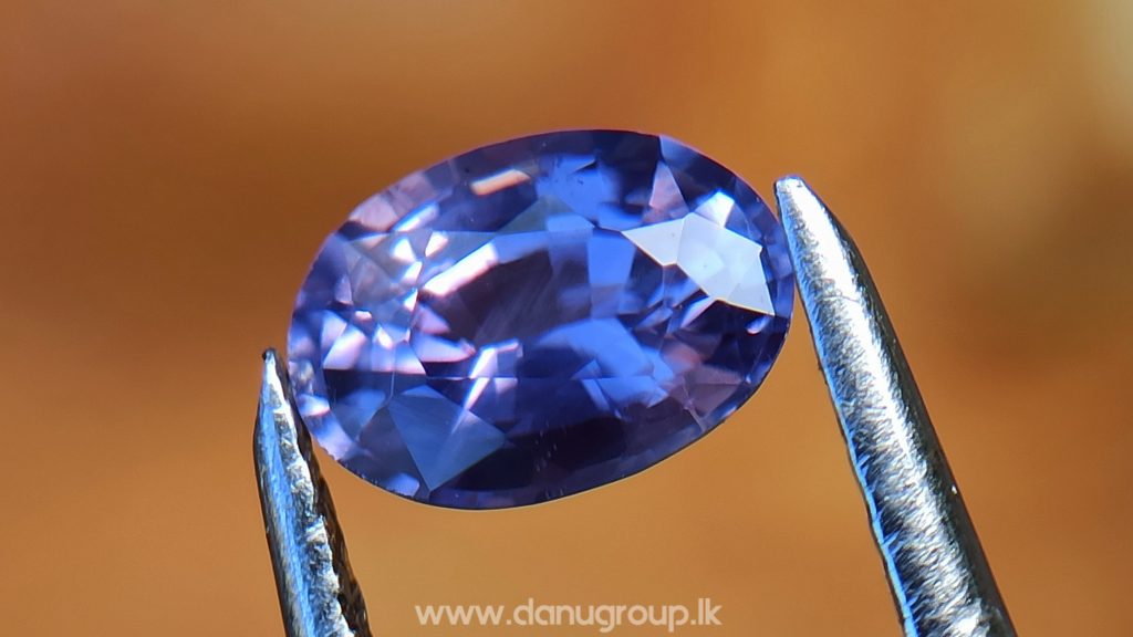 Lavender Sapphire - Ceylon Natural Violet Sapphire from Danu Group Gemstones Collection danugroup.lk