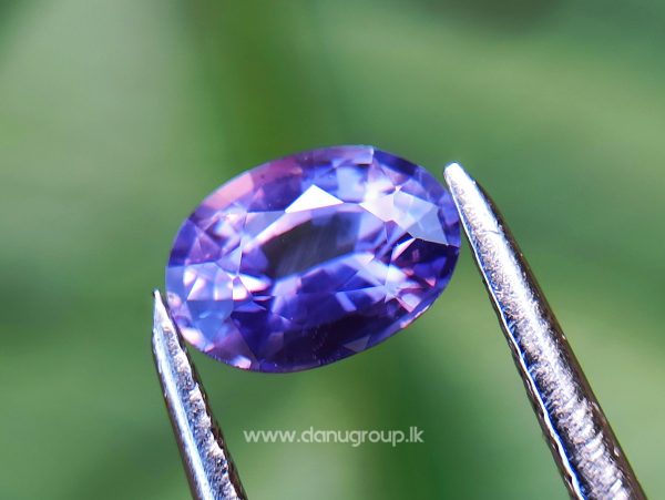 Lavender Sapphire - Ceylon Natural Violet Sapphire from Danu Group Gemstones Collection danugroup.lk