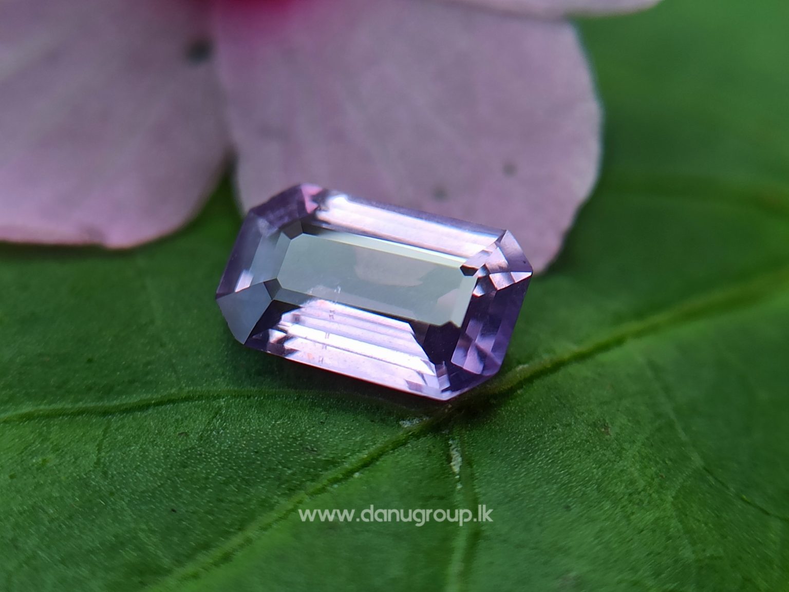 Ceylon Natural Pinkish-Purple Sapphire from Danu Group - One of the best calm colour from mother nature- danugroup.lk