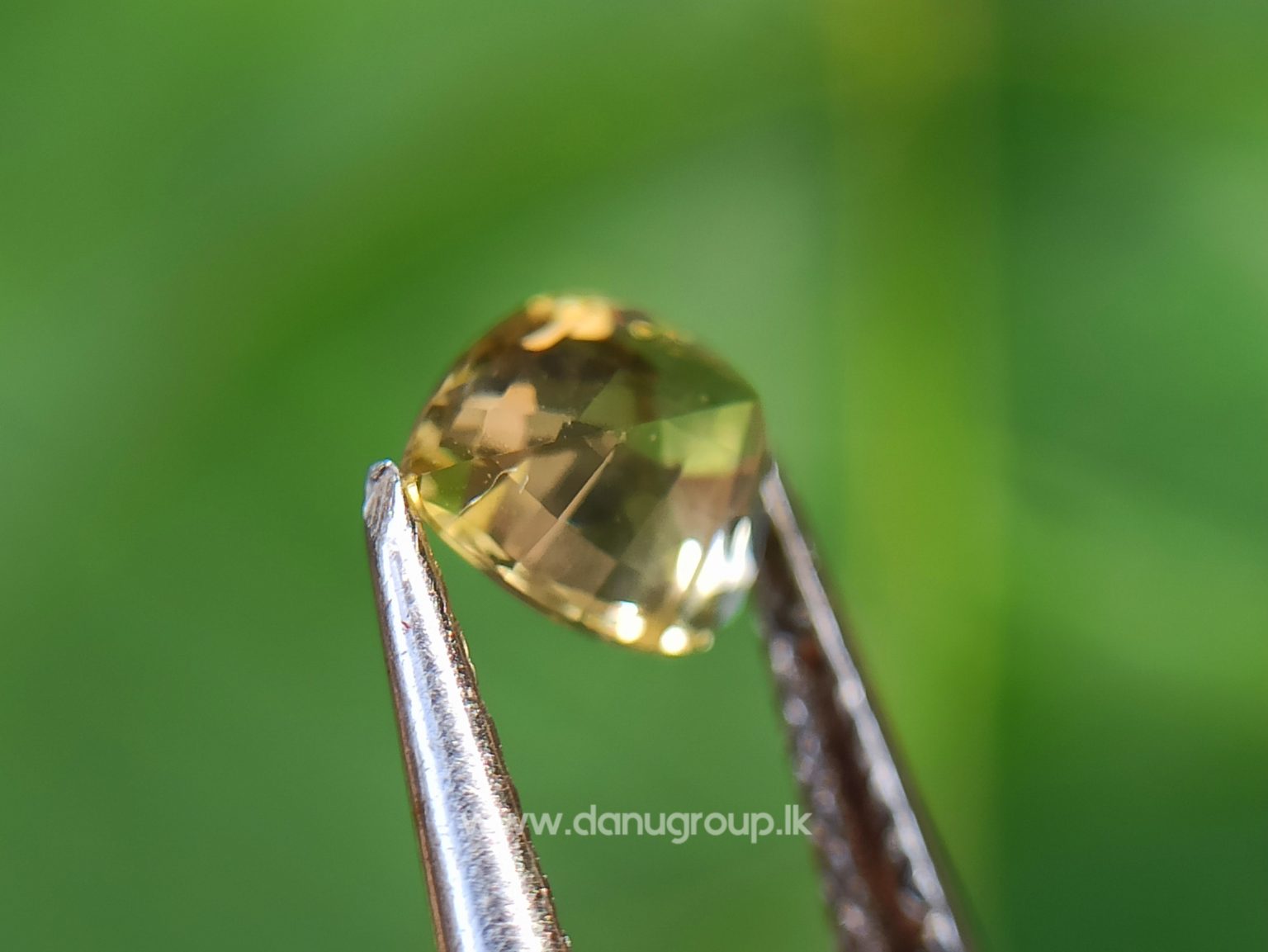 Ceylon Natural Yellow Sapphire drop shape Gemstone with Amazing Lustre danugroup.lk