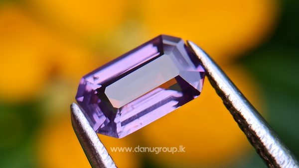 Ceylon Natural Pinkish-Purple Sapphire from Danu Group - One of the best calm colour from mother nature- danugroup.lk