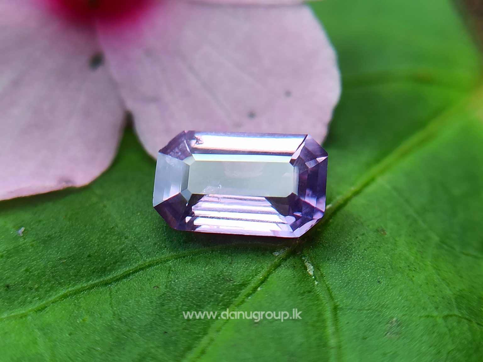 Ceylon Natural Pinkish-Purple Sapphire from Danu Group - One of the best calm colour from mother nature- danugroup.lk