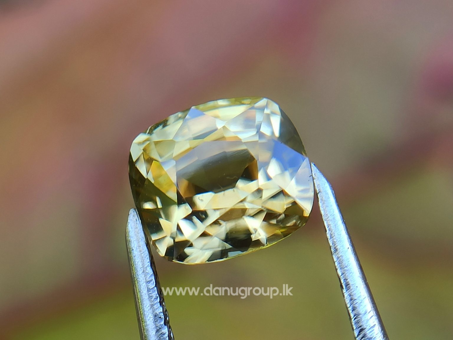 Natural Yellow Zircon - Fine Quality Yellow Zircon “melychrysos” from Danu Group Gemstones Collection