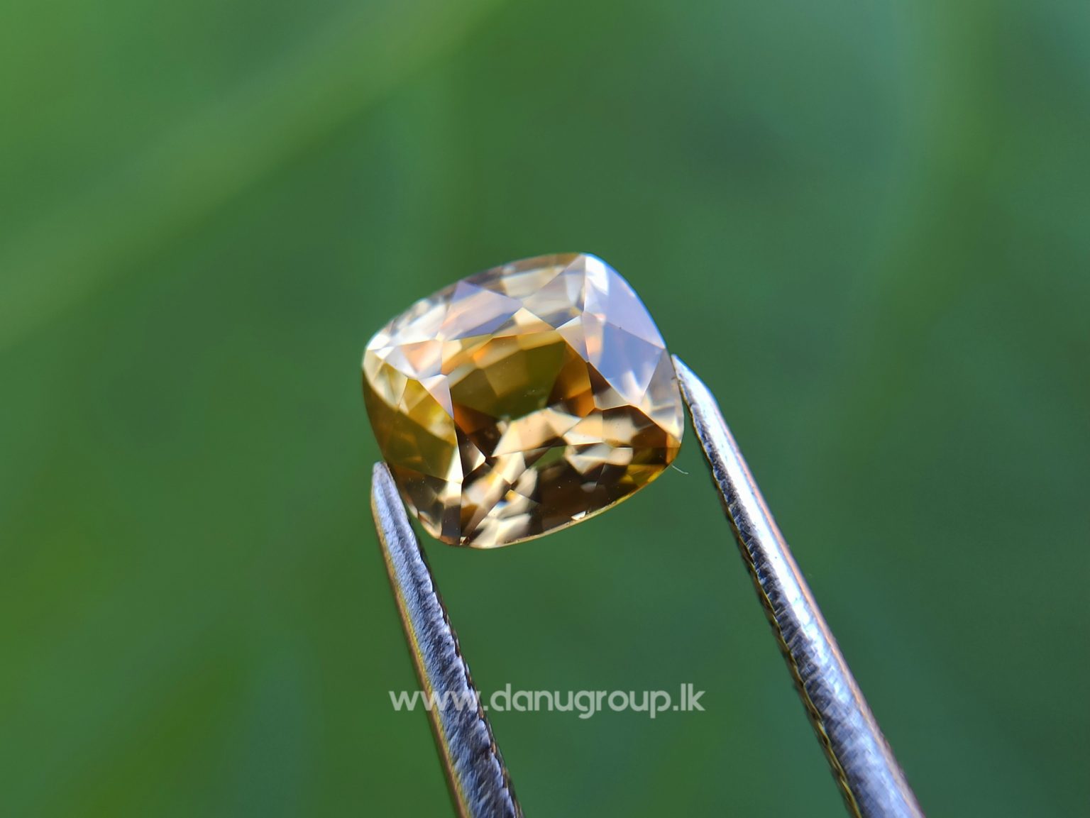 Natural Yellow Zircon - Fine Quality Yellow Zircon “melychrysos” from Danu Group Gemstones Collection