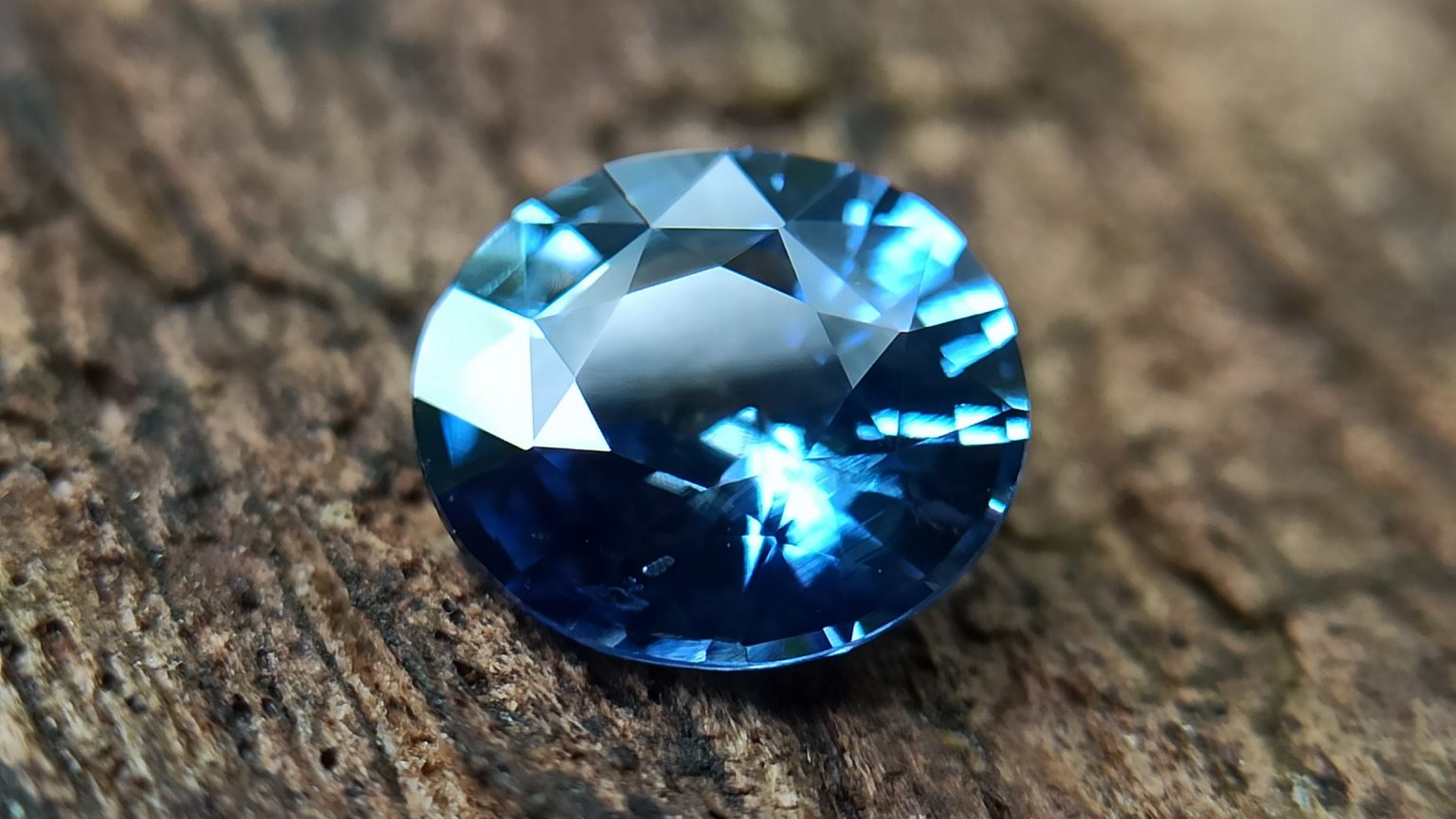 Ceylon Natural Unheated Blue Sapphire Oval Shape Stone from Danu Group -danugroup.lk