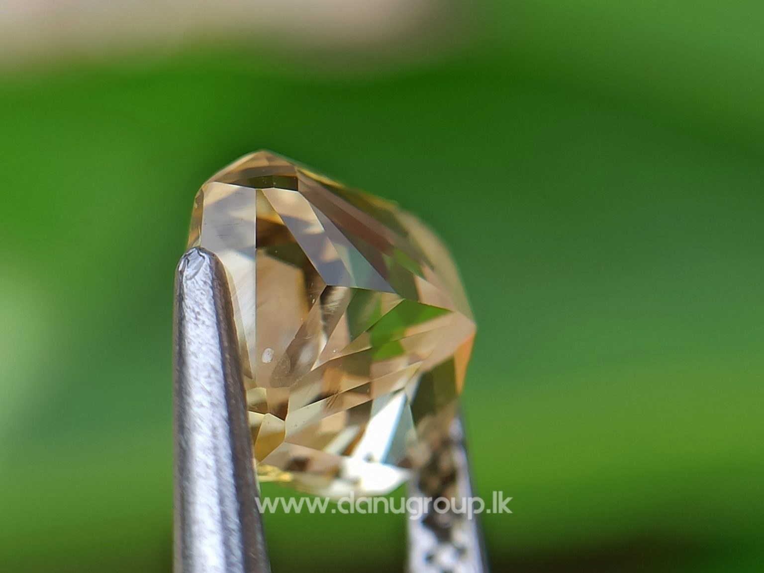 Ceylon Natural Vivid Yellow Sapphire Scissors Cut High Quality Gemstone with Brilliance Lustre - danugroup.lk