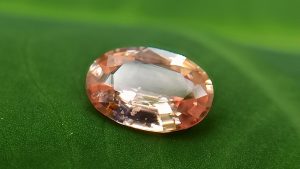 King of Sapphire - Ceylon Natural Pinkish Orange padparadscha sapphire from Danu Group danugroup.lk