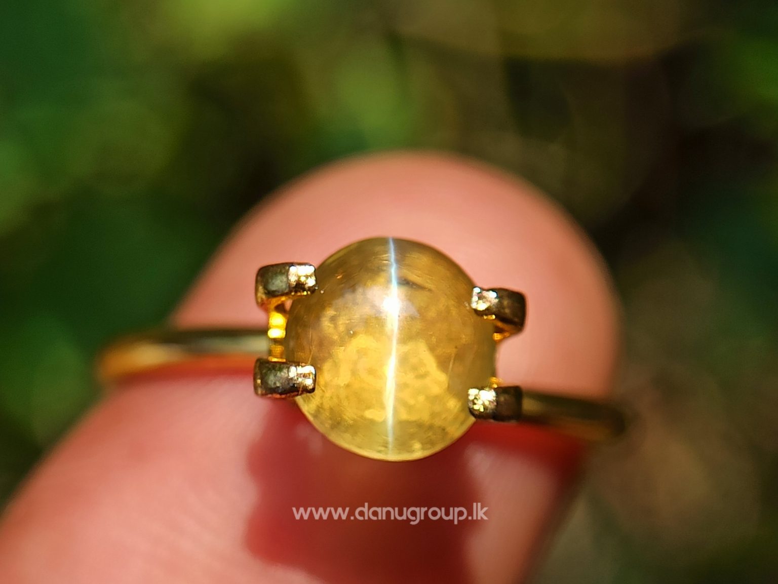Ceylon Natural High Quality Chrysoberyl Cats Eye from Danu Group