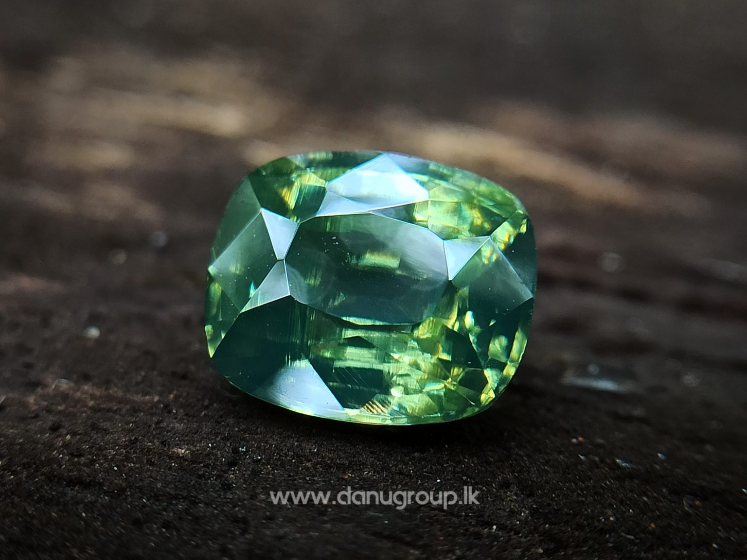 Ceylon Natural Green Zircon Danu Group Gemstones