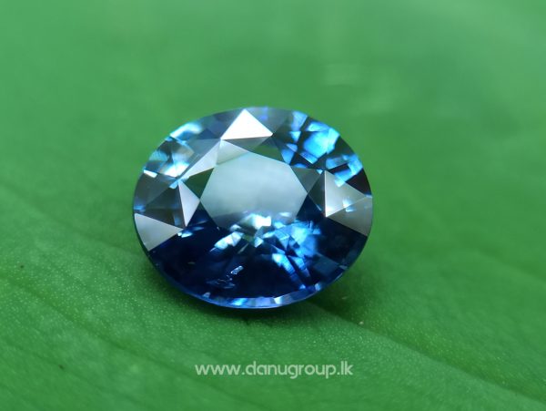 Ceylon Natural Unheated Blue Sapphire Oval Shape Stone from Danu Group -danugroup.lk