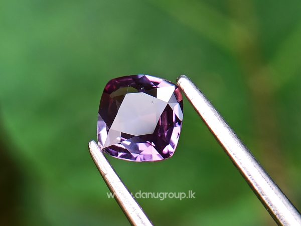 Ceylon natural purple sapphire Cushion shape stone from Danu Group