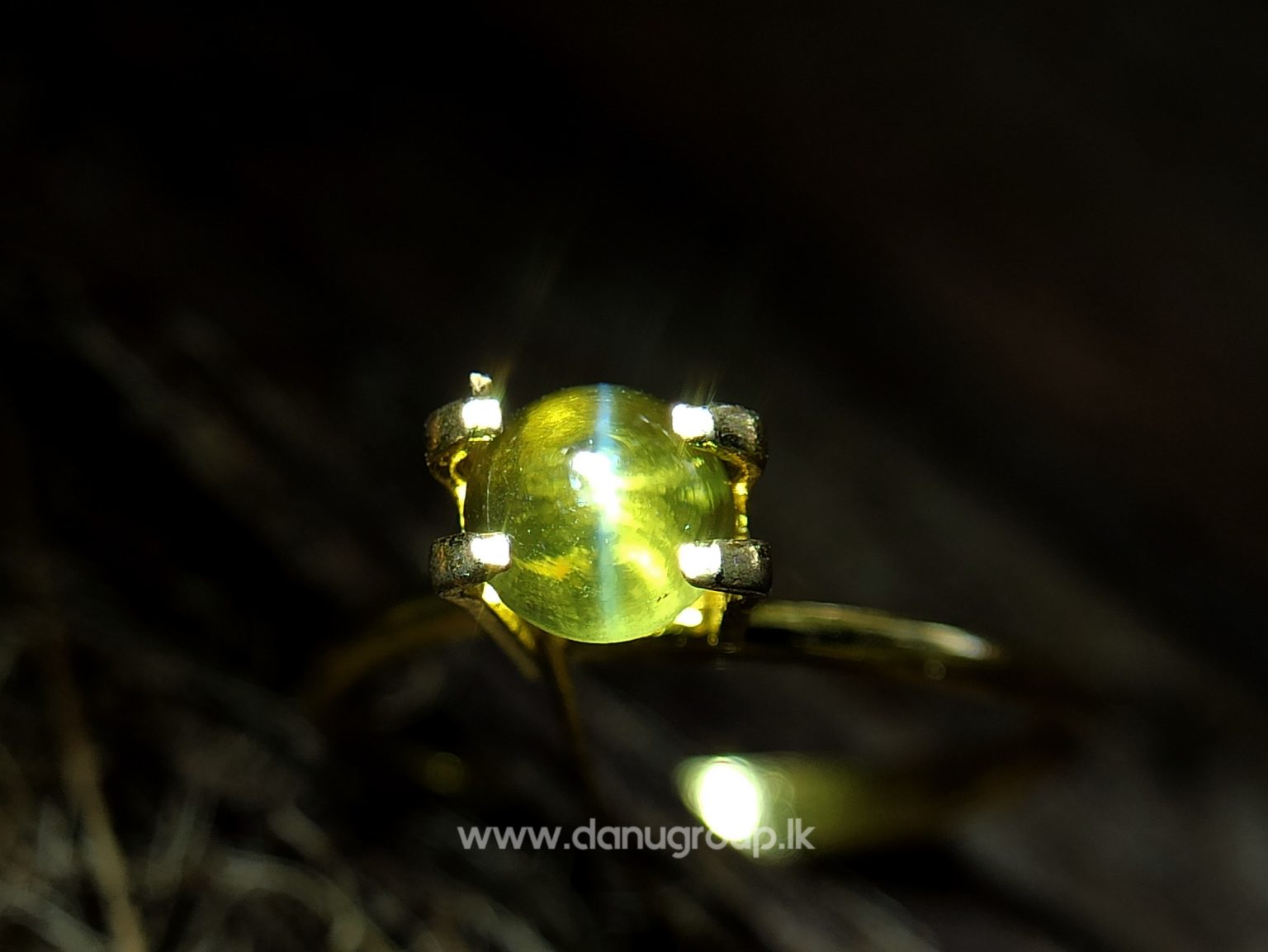 Ceylon Natural Chrysoberyl Cats eye from Danu Group