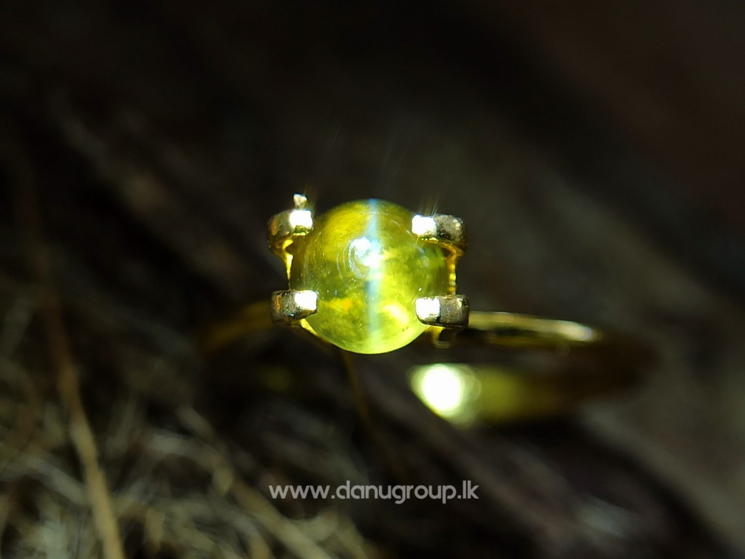 Ceylon Natural Chrysoberyl Cats eye from Danu Group