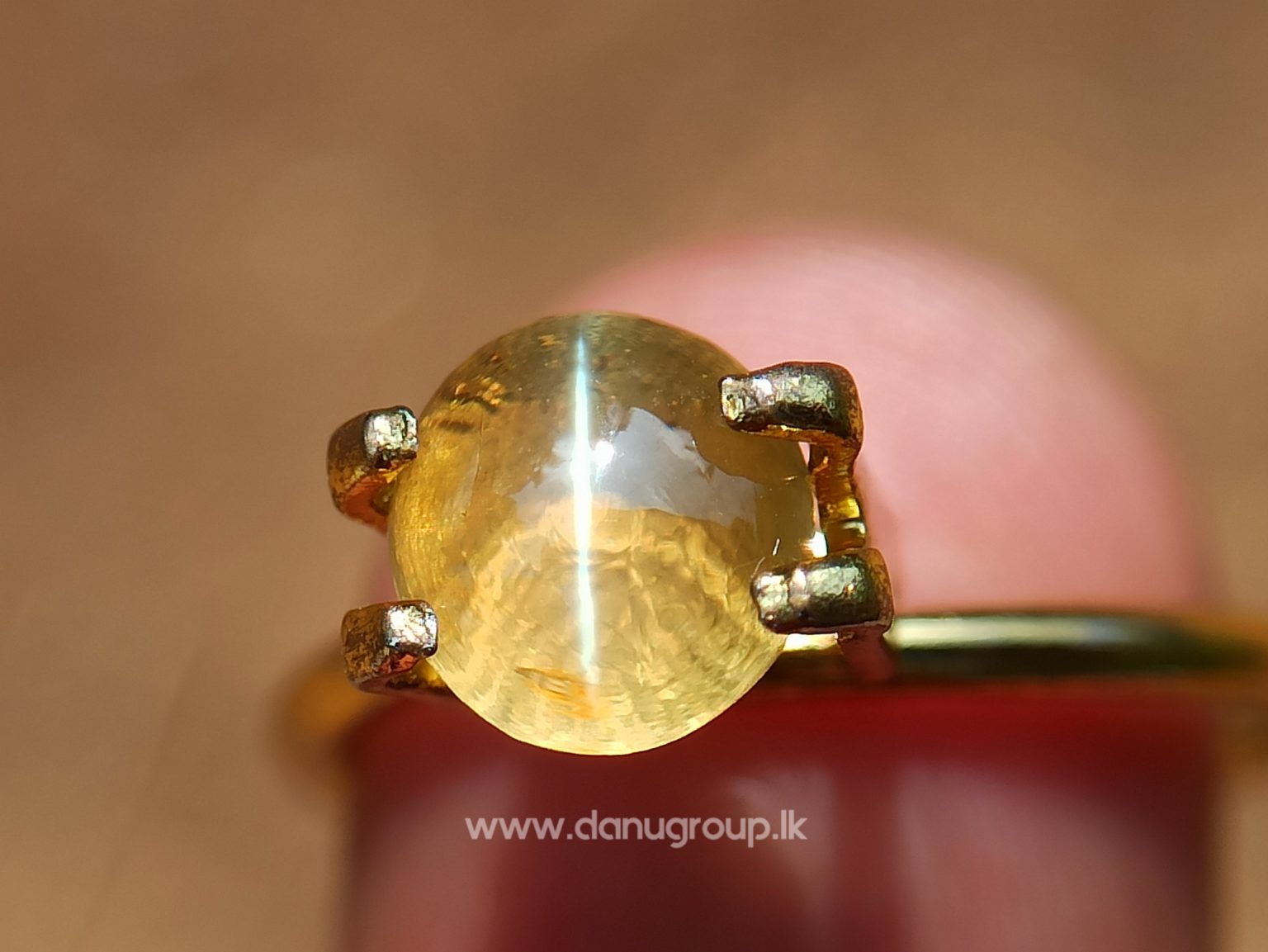 Ceylon Natural High Quality Chrysoberyl Cats Eye from Danu Group