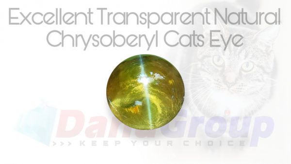 Ceylon Natural Chrysoberyl Cats eye from Danu Group