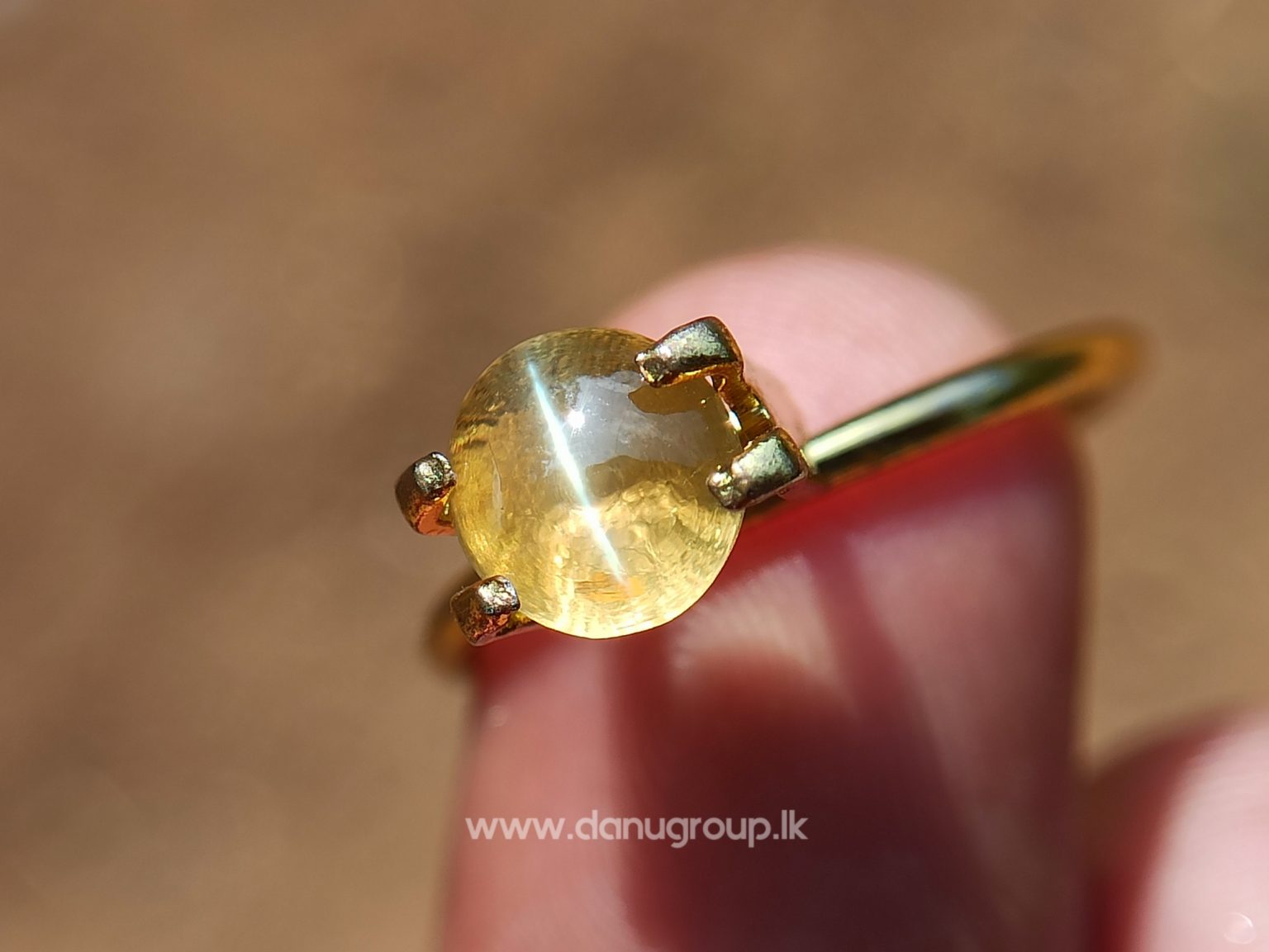 Ceylon Natural High Quality Chrysoberyl Cats Eye from Danu Group