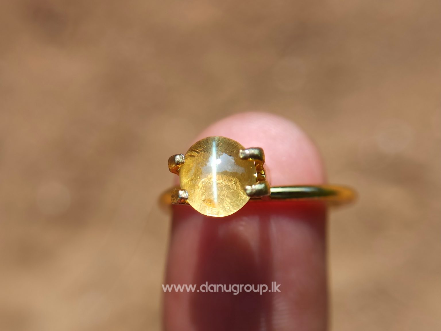 Ceylon Natural High Quality Chrysoberyl Cats Eye from Danu Group
