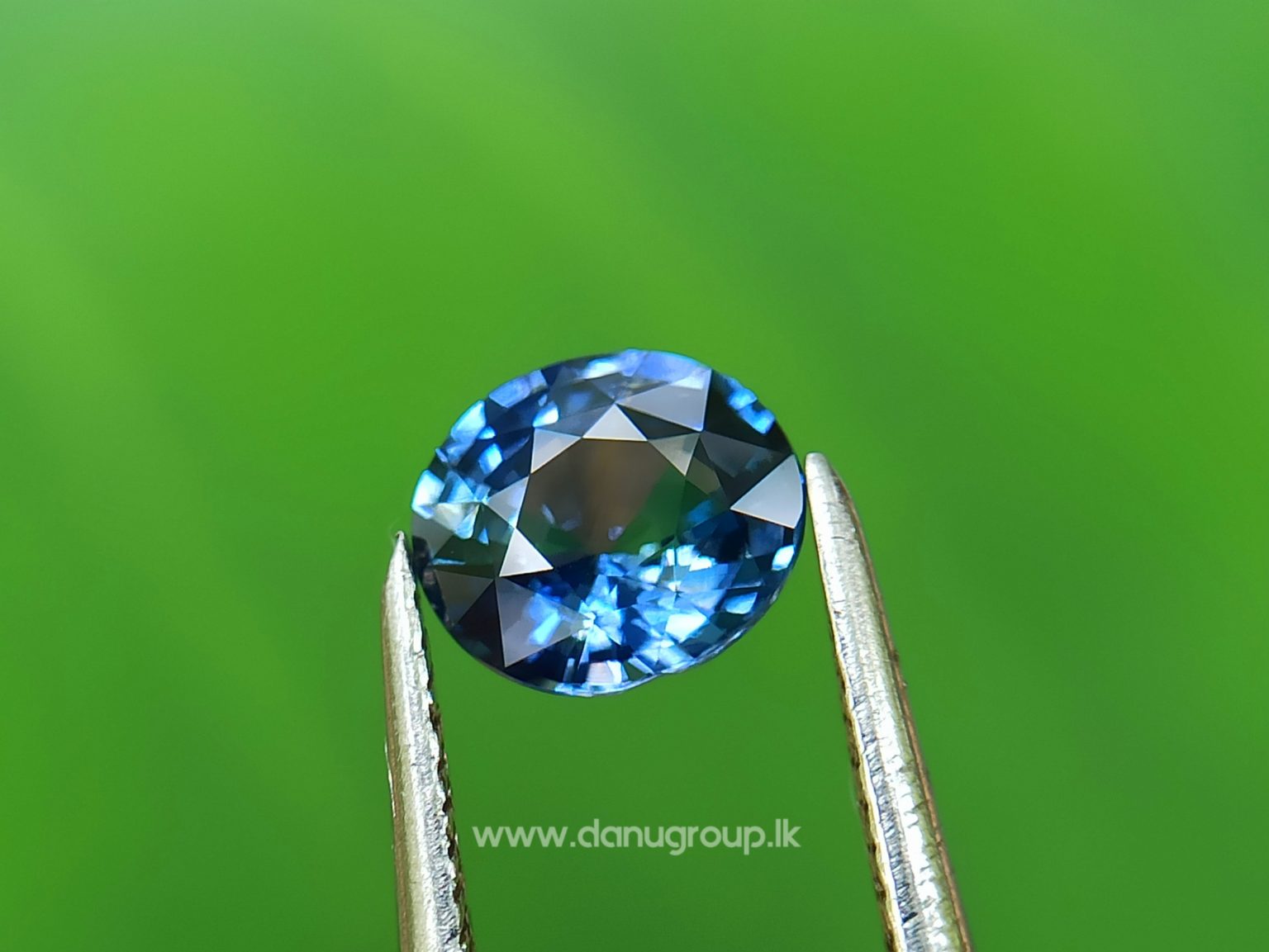Ceylon Natural Unheated Blue Sapphire Oval Shape Stone from Danu Group -danugroup.lk