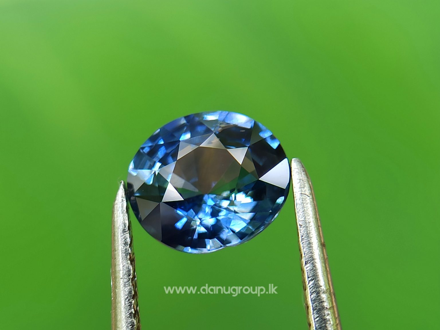 Ceylon Natural Unheated Blue Sapphire Oval Shape Stone from Danu Group -danugroup.lk